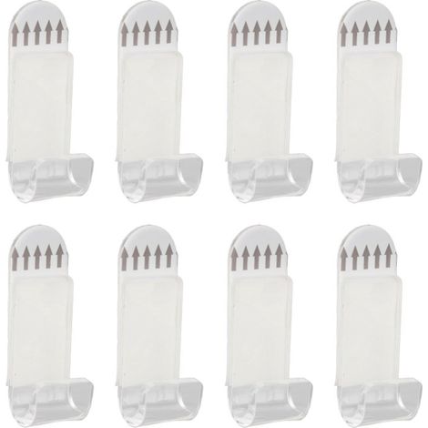 Set mit 30 wandmontierten Schallplattenhaltern, transparentes, schwebendes Acryl-Wandregal, kein Bohren erforderlich, für Bücher und Zeitschriften. (1/5)