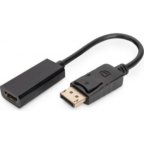 Cavo Adattatore Displayport DP Maschio - HDMI Femmina - 15 cm (1/4)