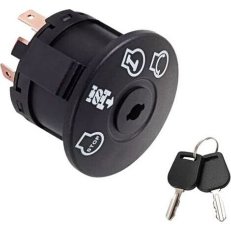 Neiman Tracteur Tondeuse 4 Positions 7 Bornes, Contacteur à Clé Compatible AYP, Craftsman, Sears, Poulan, Remplace 532193350 193350 6900 49P1 (1/5)