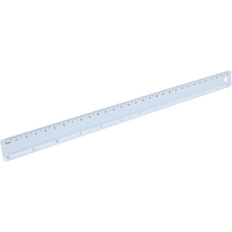 Règle de mesure mathématique robuste en alliage d'aluminium (1/5)