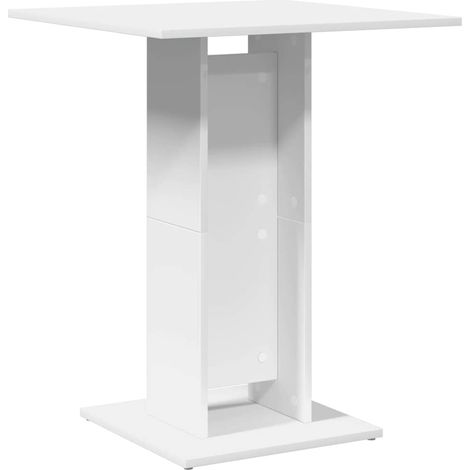 Maison Exclusive - Tavolo da Bistrot Bianco 60x60x75 cm in Legno Multistrato