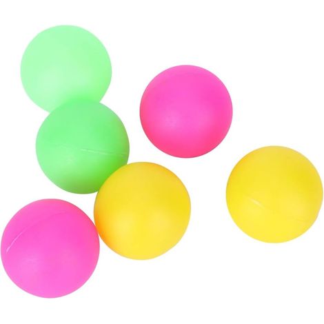 6 Pieces/Set PVC Environmental Protection Beach Toy Ball Racket Beach Accessories Replacement Red Yellow Blue Soft and Durable (1/5)