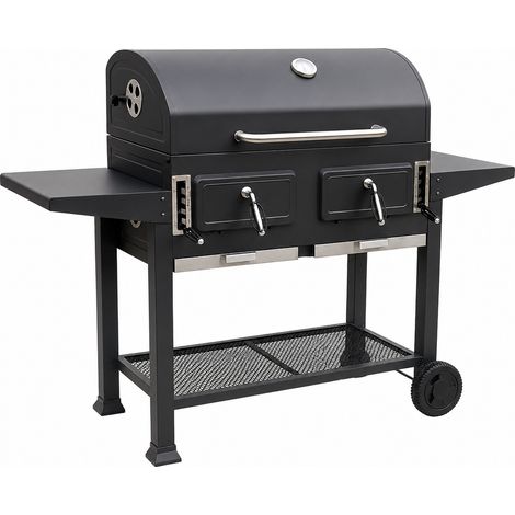 Barbacoa de Carbón Portátil con Ventilación Regulable (1/5)
