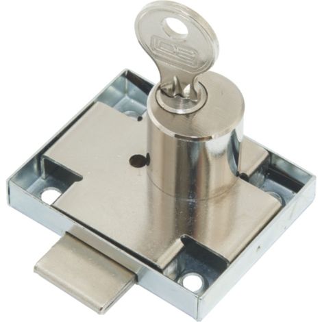 Cerradura para muebles niquelada ZMB-2, izquierda - MP ZM-2 LE (1/2)