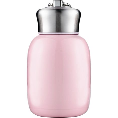 Mini bouteille d'eau de 280 ml en acier inoxydable, gourde isotherme étanche pour le sport