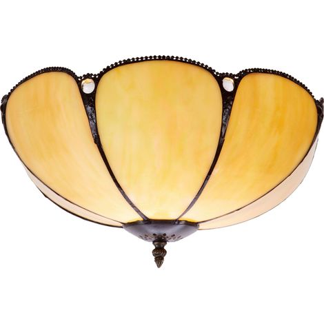 Plafonnier Tiffany diamètre 45cm Série Virginia