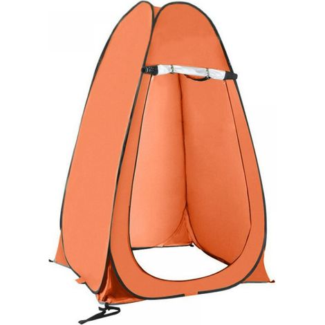 1 Cabine de douche, ouverture automatique, tissu imperméable, 120x120x190 cm, camping plage (1/5)