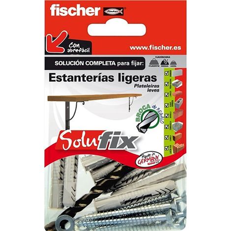 Kit de fixation étagère lumineuse Solufix (1/2)