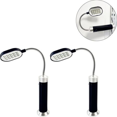 102-W-LED-Offroad-Arbeitsscheinwerfer, Nebelscheinwerfer, 2 Stück runde LED-Röhren-Kombinationsscheinwerfer (Spot/Flutlicht), 12 V/24 V Zusatzscheinwerfer für LKW, Traktor, PKW, 4x4, ATV, UTV, SUV, Bo (1/5)