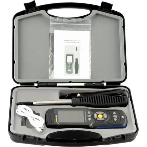[GEBRAUCHT] B-Ware Pce Instruments Durchflussmessgerät Anemometer Strömungsmesser Hitzedraht Hwa 30