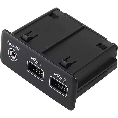 Interface audio AUX pour voiture 280231941R, accessoires auto, conduite à gauche, noir (1/5)