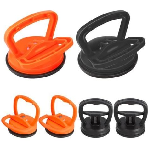 Ventouses Ultra Puissantes 6 pce Car Dent Remover Extracteur Carrosserie Outil De Débosselage Voiture(deux Grande et Quatre (1/4)