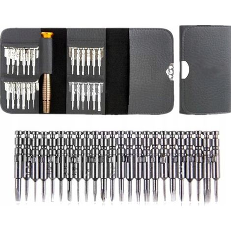 Juego de destornilladores de precisión mini 25SZ KD10953 (1/5)