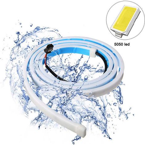 Bande lumineuse LED 12V type flux pour voiture, clignotants de hayon, feux de coffre (1/3)