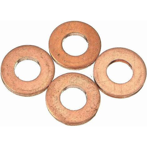 4 joints d'étanchéité en cuivre pour injecteurs de carburant de remplacement pour voitures Transit (1/5)