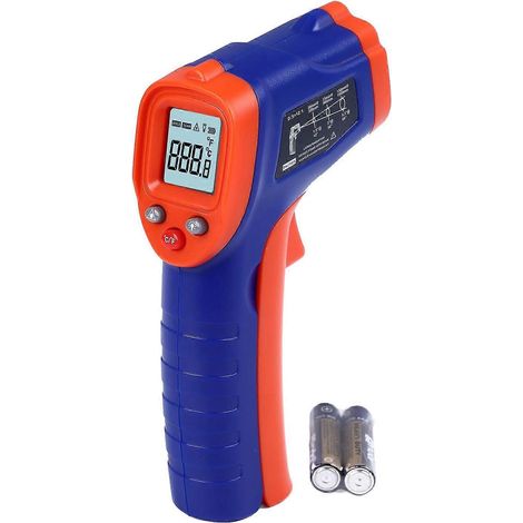 Infrarot-Thermometer mit schneller Reaktionszeit, handliches Temperaturmessgerät für Pizzaofen, Grill und mehr
