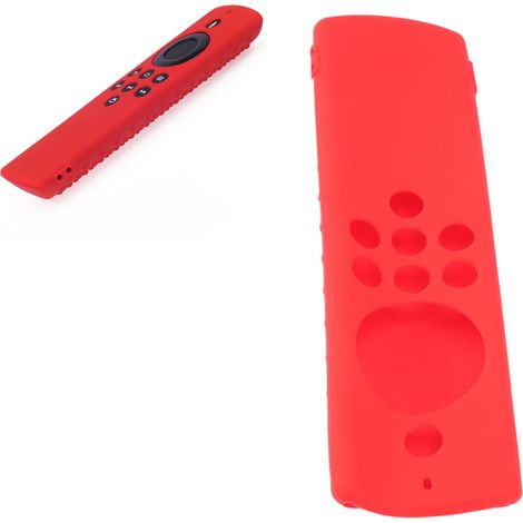 Housse Silicone Protecteur TV Fire Stick Lite Rouge Anti-Glissante Lavable Lanière Inc. (1/5)