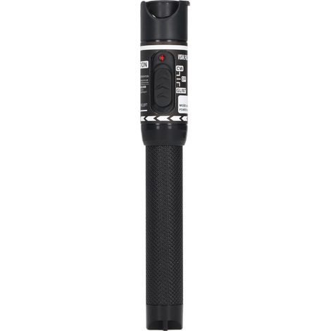 Stylo de test fibre optique VFL rouge non contact, détection anti-interférence, outil de localisation de défauts, avec crayon nettoyant, noir (1/5)