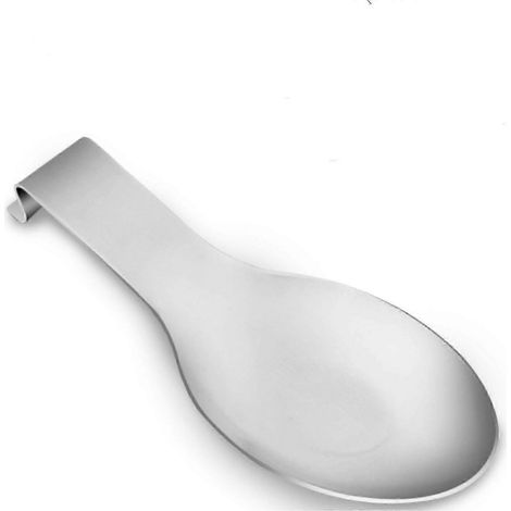 Porte-cuillères en acier inoxydable, surface brossée, robuste pour plan de travail (1/5)