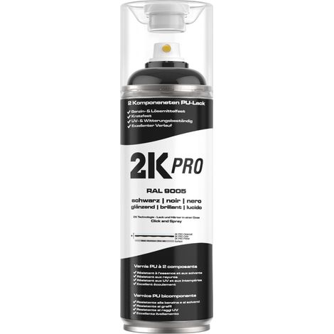 2K PRO 2K Spraydose - 2 Komponenten Sprühlack - PU-Lack (1/5)