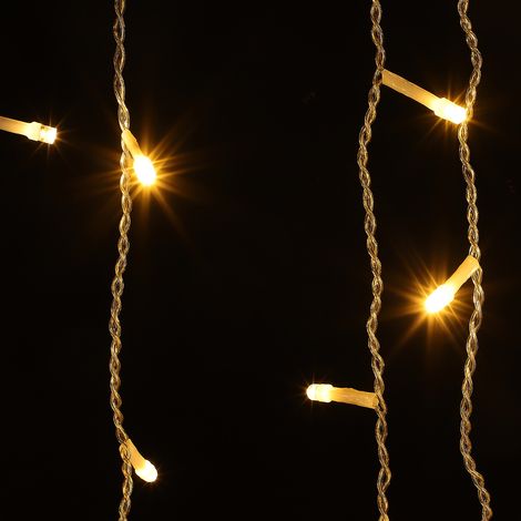 LED-Schneeflocken-Lichterkette für Weihnachten (1/5)