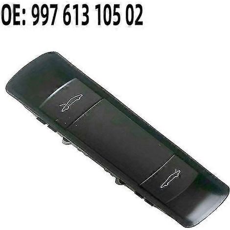 Bouton de commande de lève-vitre avant neuf pour Porsche Cayenne S GTS 911 958 718 Macan Boxster Panamera Coupé Carrera Cayman Turbo Panneaux de porte intérieurs &--99761310502 (1/5)