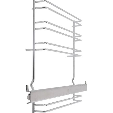Guide télescopique, Acier de haute qualité, Longueur 60 cm, Compatible avec divers fours, Prend en charge plusieurs configurations de grilles, Comprend 1 rail et 4 supports