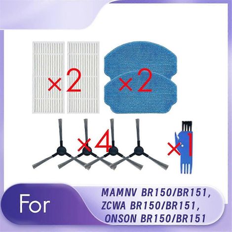 pièces pour accessoires de remplacement pour aspirateurs MAMNV BR150/BR151, ZCWA BR150/BR151 et ONSON BR150/BR151 (1/5)