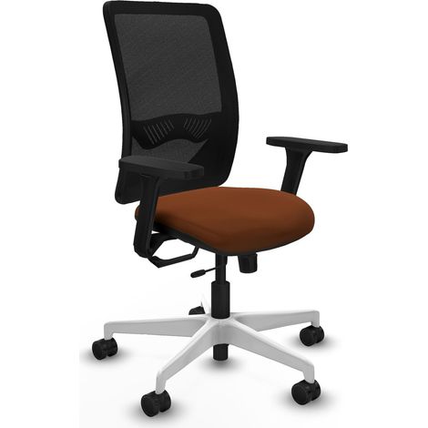 Silla de oficina piqueras y crespo Zulema negro piel sintética (1/2)