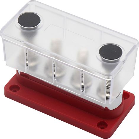 600A 4 x 3/8" Stromverteilerblock, 48V DC-Sammelschienenkasten (1/5)