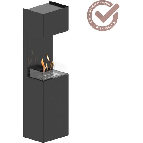 Hitze freistehender Bio-Kamin SAHIL Bioethanol Kamin Wärmequelle Standkamin