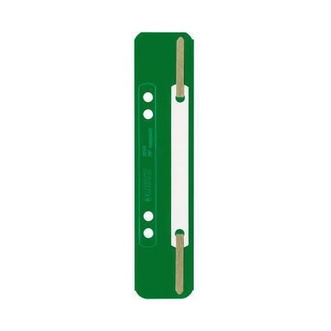 Leitz Heftstreifen kurz 37100055 35x158mm PP gn 25 St./Pack. (1/2)