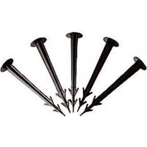 5BS CHIODO FERMA TELO IN NYLON NERO IN CONFEZIONE PEZZI 20 - mm.110