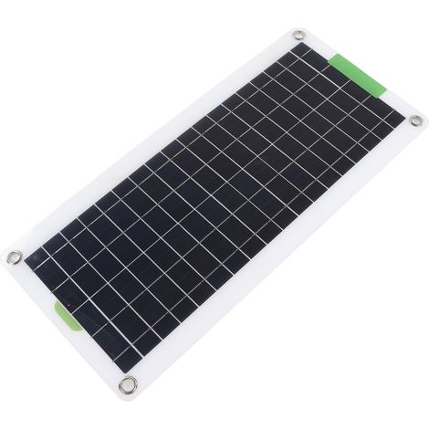 Solar-Wechselrichter-Set, 220W hocheffizientes tragbares monokristallines Silizium-Solarpanel-Set, geeignet für Wandern und Camping, DC12V auf AC220V. (1/4)
