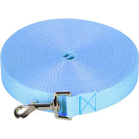 Laisse Pour Chien - 5 M - Nylon Renforcé - Boucle Rotative Anti-Torsion - Pour Dressage En Extérieur Et Promenade (1/5)