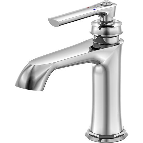 Steinberg Serie 350 grifería de lavabo, sin desagüe automático,