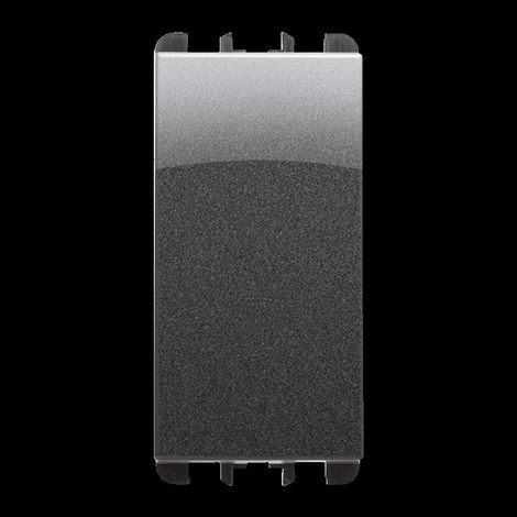 Copriforo 1 modulo acciaio scuro urmet 10350ac