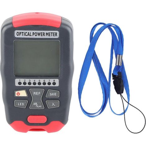 Mini-Lichtwellenleiter-Leistungsmesser RJ45 Tester FC SC ST Universal 3 in 1 ‐50+26dBm mit LED-Beleuchtung