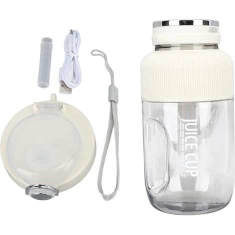 Centrifugeuse Portable 1.2L Rechargeable Sans Fil - Blender Mini pour Voyage, Camping, Bureau, Salle de Sport - Mixeur Multifonction (1/5)