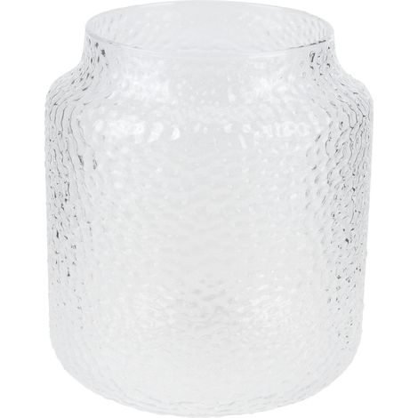Ensemble de bocaux de conservation en verre martelé, bocaux à large ouverture avec couvercles en bois hermétiques, contenants réutilisables pour aliments, grains de café, farine, bonbons, en-cas, noix (1/5)