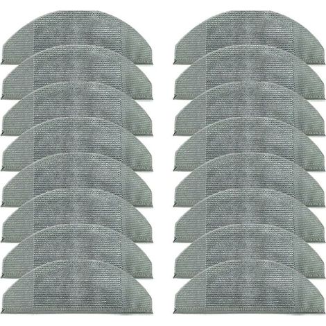 Green Mobility-16 pièces de rechange de nettoyage ménager pour les chiffons de nettoyage Eufy Robovac (1/4)