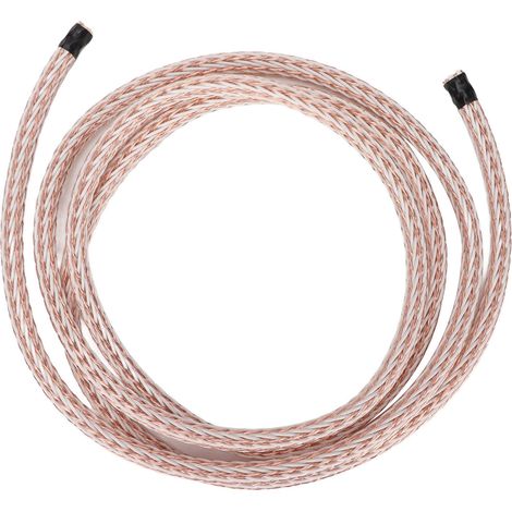 Câble RCA 12TC à 24 conducteurs en cuivre OCC haute fidélité pour équipements audio et vidéo, 2,5 m / 8,2 pi (1/5)