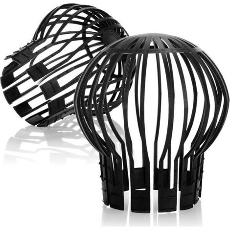 Filtre Pour Gouttière Crapaudine - Protection Antisalissure Pour Tuyau De Descente - Compatible Universel - 2 Pièces (1/4)