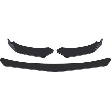 Kit de Carrosserie Avant - Becquets et Séparateur de Pare-Chocs ABS - Lèvre de Canard Universelle pour Voiture (1/5)