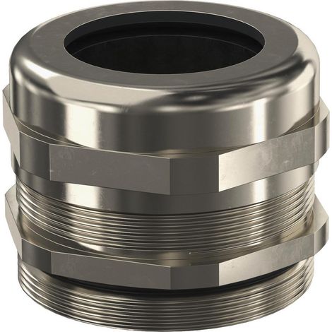 OBO Bettermann Racor para cables M63 latón niquelado, 2086060