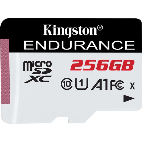 256Gb Scheda di memoria Kingston Technology microSDXC Bianco/nero [SDCE/256GB] (1/3)