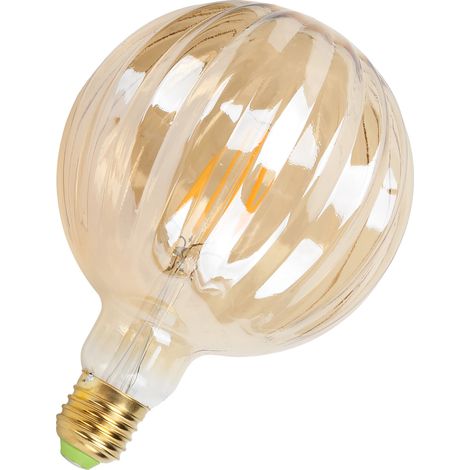 4W G125 Antike Glühbirne E27 Wassermelonenförmige LED-Filamentlampe Heimdekoration 220V Warmes Licht (Gold) (1/5)