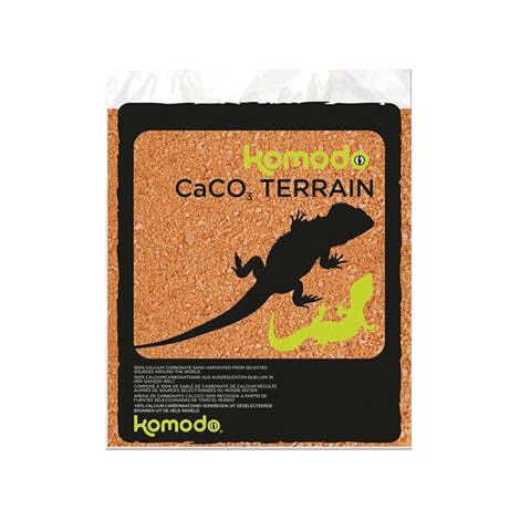 Sable de terre cuite Komodo CaCo3 - sable comestible pour reptiles