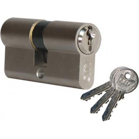 Cilindro City ISEO 40x40mm latón niquelado - varios V03 KCF005503 - 520940429V03