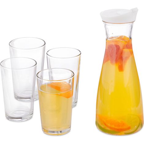 Juego de jarra de agua con vaso
